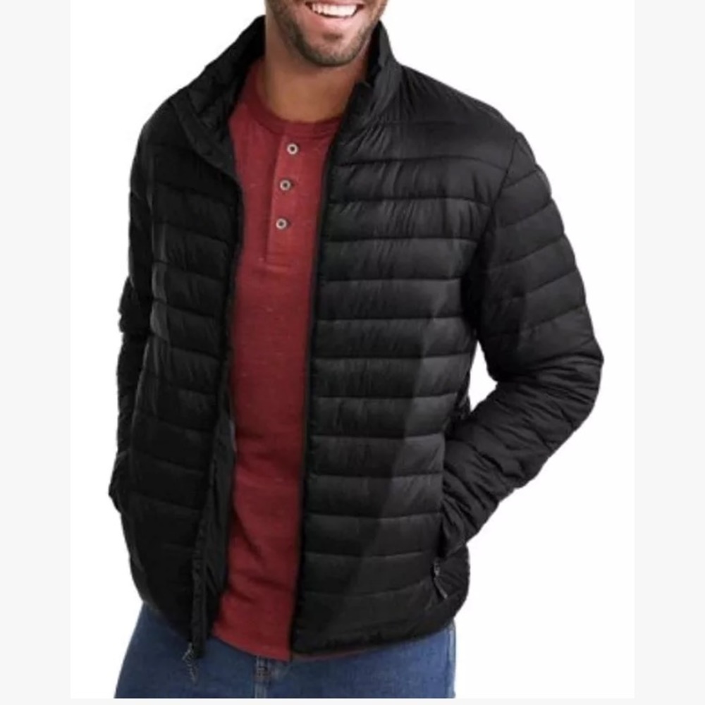 NEW Men’s Swiss tech puffer jacket size XL 46-48